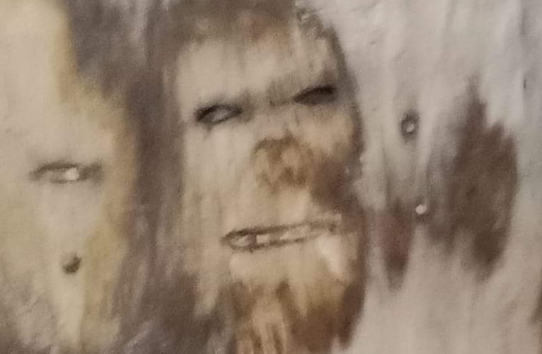 आरा मशीन पर लकड़ी चिरवाने गये काशीराम विश्वकर्मा उम्र 25 वर्ष निवासी बेलहरी बबुआ पुर की लकड़ी के बोटे पर चीरते समय बिचित्र फोटो देख अचानक तबीयत बिगड़ी