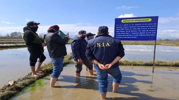 जम्मू-कश्मीर: NIA ने सोपोर में हिज्बुल आतंकी की संपत्ति कुर्क की