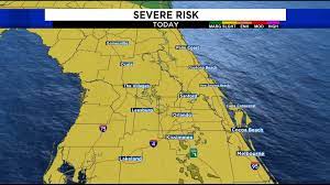 फ्लोरिडा मौसम चेतावनी: ऑरलैंडो में भयंकर तूफान, बवंडर की आशंका