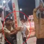 assaulting soldier at Meerut toll plaza